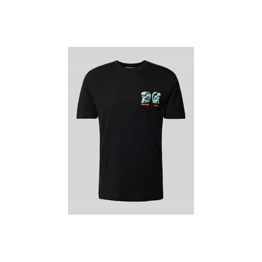 T-shirt z nadrukiem z logo model ‘AMORE’ ze sklepu Peek&Cloppenburg  w kategorii T-shirty męskie - zdjęcie 177845724