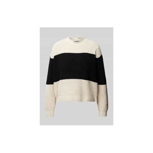 Sweter z okrągłym dekoltem model ‘AGATE’ ze sklepu Peek&Cloppenburg  w kategorii Swetry damskie - zdjęcie 177845793