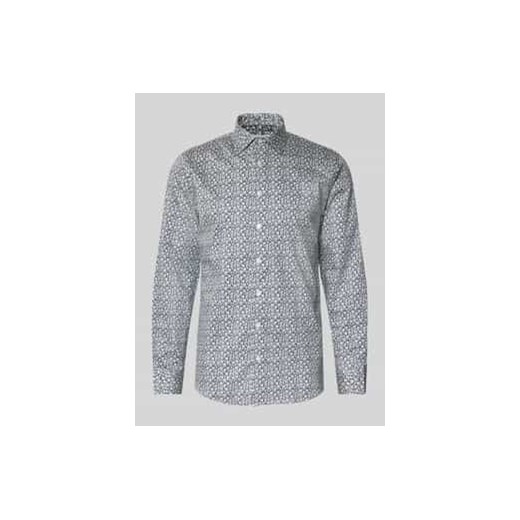 Koszula casualowa o kroju slim fit z kołnierzykiem typu kent ze sklepu Peek&Cloppenburg  w kategorii Koszule męskie - zdjęcie 177846334