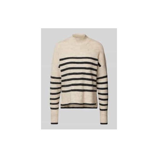 Sweter z dzianiny o kroju regular fit z wełny model ‘FRIDI’ ze sklepu Peek&Cloppenburg  w kategorii Swetry damskie - zdjęcie 177846343