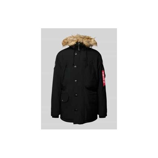 Parka ze stójką ze sklepu Peek&Cloppenburg  w kategorii Kurtki męskie - zdjęcie 177846352