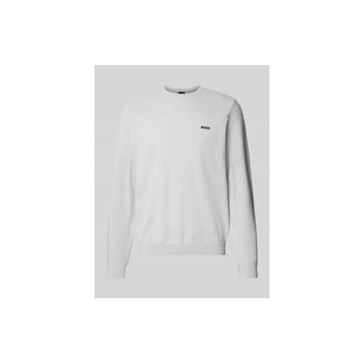 Sweter z dzianiny z napisem z logo model ‘Momentum’ ze sklepu Peek&Cloppenburg  w kategorii Swetry męskie - zdjęcie 177846551