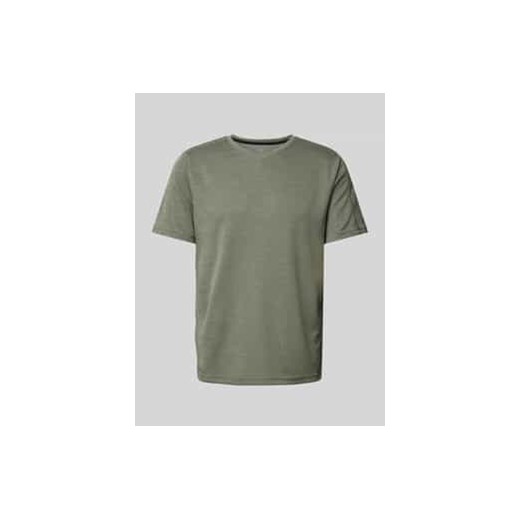 T-shirt z dekoltem w zaokrąglony serek ze sklepu Peek&Cloppenburg  w kategorii T-shirty męskie - zdjęcie 177846942