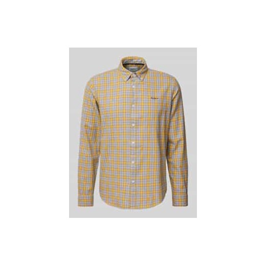 Koszula casualowa o kroju regular fit z kołnierzykiem typu button down model ‘ARCHIE’ ze sklepu Peek&Cloppenburg  w kategorii Koszule męskie - zdjęcie 177847561
