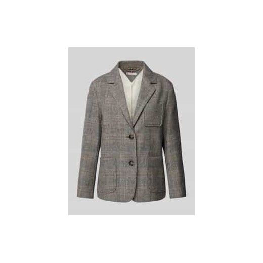 Żakiet o kroju regular fit z kołnierzem z połami ze sklepu Peek&Cloppenburg  w kategorii Marynarki damskie - zdjęcie 177847601
