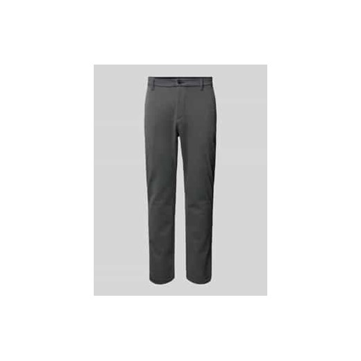 Chinosy o kroju slim fit z dżerseju ze sklepu Peek&Cloppenburg  w kategorii Spodnie męskie - zdjęcie 177847763