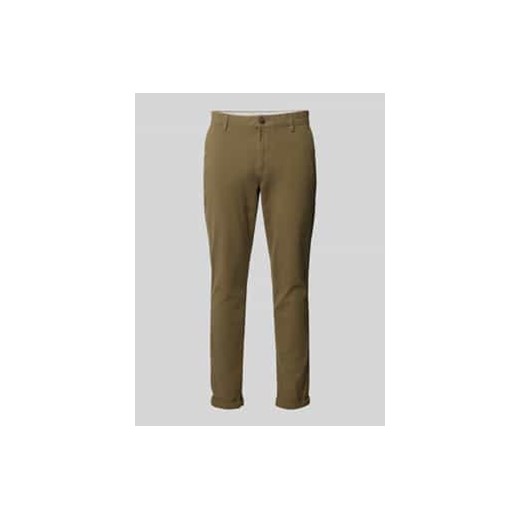 Chinosy o kroju slim fit z kieszeniami z tyłu model ‘MARCO FURY’ ze sklepu Peek&Cloppenburg  w kategorii Spodnie męskie - zdjęcie 177847880