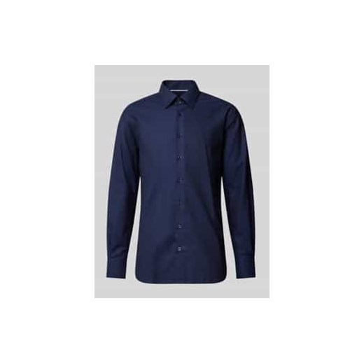 Koszula biznesowa o kroju regular fit z kołnierzykiem typu kent ze sklepu Peek&Cloppenburg  w kategorii Koszule męskie - zdjęcie 177848114