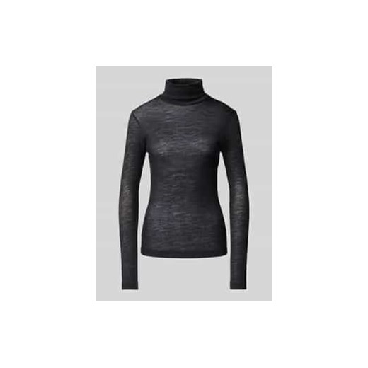 Golf o kroju slim fit z mieszanki lyocellu i żywej wełny ze sklepu Peek&Cloppenburg  w kategorii Swetry damskie - zdjęcie 177848181