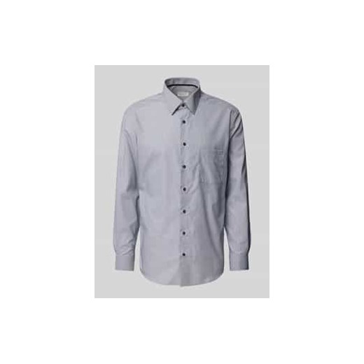 Koszula biznesowa o kroju Modern Fit z kołnierzykiem typu kent ze sklepu Peek&Cloppenburg  w kategorii Koszule męskie - zdjęcie 177848372