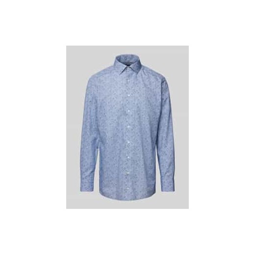 Koszula biznesowa o kroju Modern Fit z kołnierzykiem typu kent ze sklepu Peek&Cloppenburg  w kategorii Koszule męskie - zdjęcie 177848400