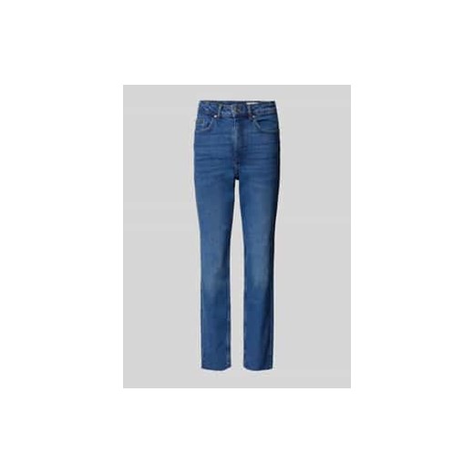 Jeansy o kroju straight fit z wysokim stanem model ‘CALIA’ ze sklepu Peek&Cloppenburg  w kategorii Jeansy damskie - zdjęcie 177848410