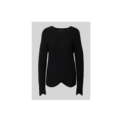 Sweter z dzianiny z okrągłym dekoltem model ‘Claura’ ze sklepu Peek&Cloppenburg  w kategorii Swetry damskie - zdjęcie 177848463