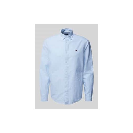 Koszula casualowa o kroju regular fit z kołnierzykiem typu button down model ‘OXFORD’ ze sklepu Peek&Cloppenburg  w kategorii Koszule męskie - zdjęcie 177848533