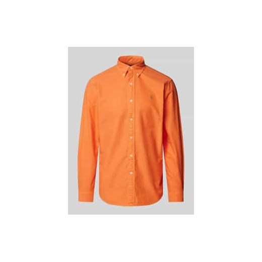 Koszula casualowa o kroju custom fit z czystej bawełny ze sklepu Peek&Cloppenburg  w kategorii Koszule męskie - zdjęcie 177848800