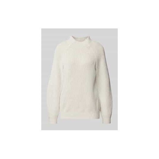 Sweter z dzianiny o luźnym kroju z prążkowanym wzorem ze sklepu Peek&Cloppenburg  w kategorii Swetry damskie - zdjęcie 177849183