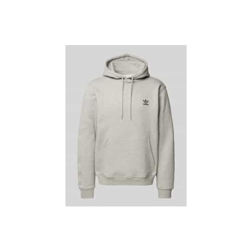 Bluza z czystej bawełny z kapturem i tunelem ze sklepu Peek&Cloppenburg  w kategorii Bluzy męskie - zdjęcie 177849451