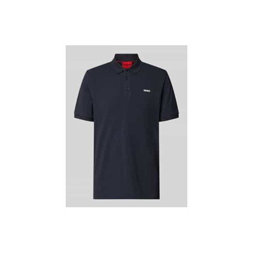 Koszulka polo z nadrukiem z logo model ‘Donos’ ze sklepu Peek&Cloppenburg  w kategorii T-shirty męskie - zdjęcie 177849563