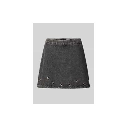 Spódnica jeansowa z nitami ze sklepu Peek&Cloppenburg  w kategorii Spódnice - zdjęcie 177849570