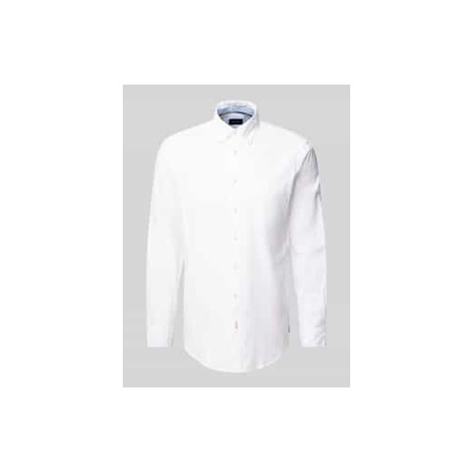 Koszula casualowa o kroju regular fit z kieszenią na piersi ze sklepu Peek&Cloppenburg  w kategorii Koszule męskie - zdjęcie 177849594