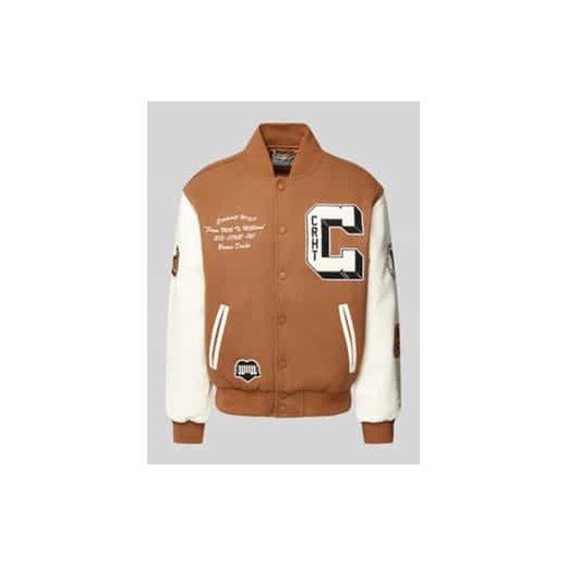 Kurtka baseballowa z naszywkami z logo ze sklepu Peek&Cloppenburg  w kategorii Kurtki męskie - zdjęcie 177850024