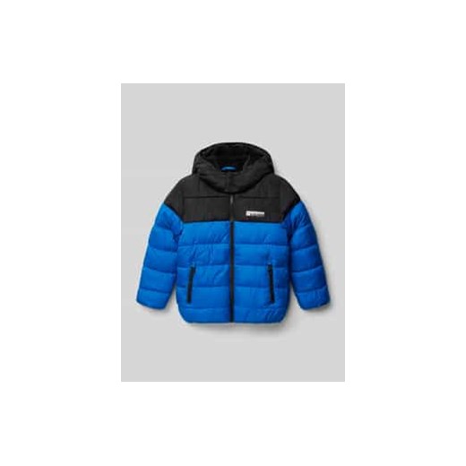 Kurtka pikowana o kroju regular fit z podszewką z polaru ze sklepu Peek&Cloppenburg  w kategorii Kurtki chłopięce - zdjęcie 177850064