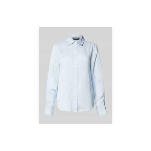 Bluzka koszulowa o kroju regular fit z mankietami model ‘Kether Tenc’ ze sklepu Peek&Cloppenburg  w kategorii Koszule damskie - zdjęcie 177850131