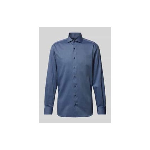 Koszula biznesowa o kroju regular fit z kołnierzykiem typu cutaway ze sklepu Peek&Cloppenburg  w kategorii Koszule męskie - zdjęcie 177850151