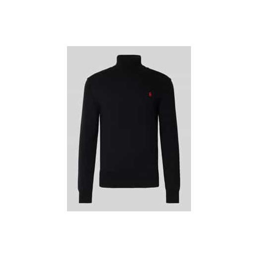 Sweter z dzianiny z golfem ze sklepu Peek&Cloppenburg  w kategorii Swetry męskie - zdjęcie 177850224