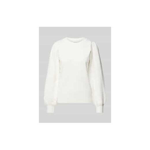 Sweter z dzianiny z bufiastymi rękawami model ‘Tamana Rachelle’ ze sklepu Peek&Cloppenburg  w kategorii Swetry damskie - zdjęcie 177850272