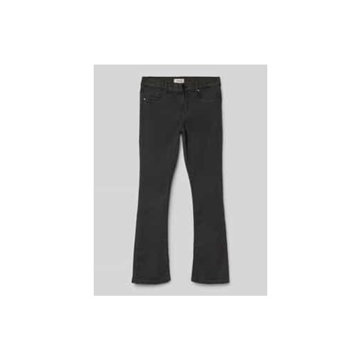 Jeansy o kroju skinny fit z rozkloszowaną nogawką model ‘MILA-IRIS’ ze sklepu Peek&Cloppenburg  w kategorii Spodnie dziewczęce - zdjęcie 177850873