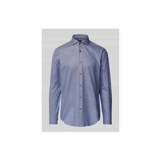 Koszula biznesowa o kroju regular fit z listwą guzikową ze sklepu Peek&Cloppenburg  w kategorii Koszule męskie - zdjęcie 177850942