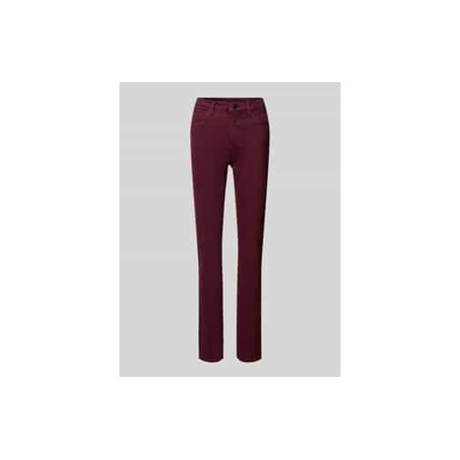 Jeansy o kroju slim fit ze szlufkami na pasek model ‘Style.Mary Thermo’ ze sklepu Peek&Cloppenburg  w kategorii Jeansy damskie - zdjęcie 177851032