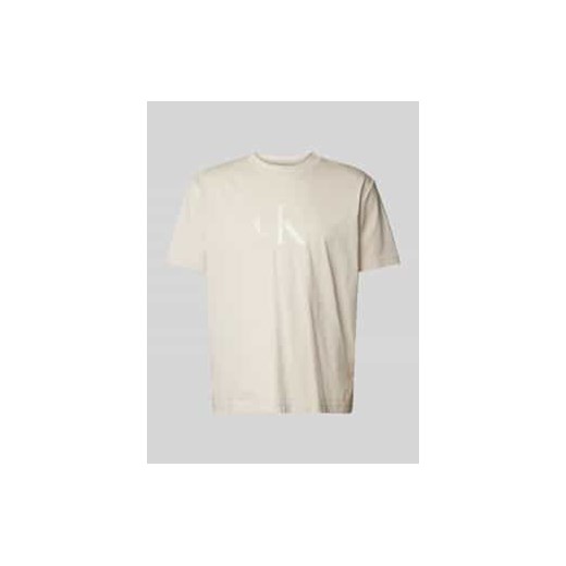 T-shirt z nadrukiem z logo ze sklepu Peek&Cloppenburg  w kategorii T-shirty męskie - zdjęcie 177851101