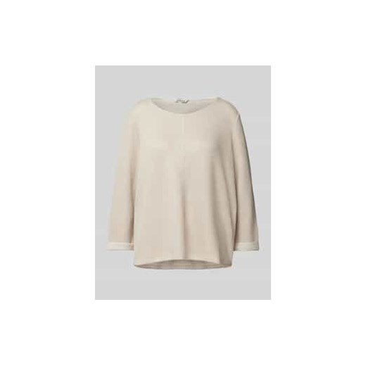 Sweter z dzianiny o kroju regular fit z rękawem o dł. 3/4 ze sklepu Peek&Cloppenburg  w kategorii Swetry damskie - zdjęcie 177851320
