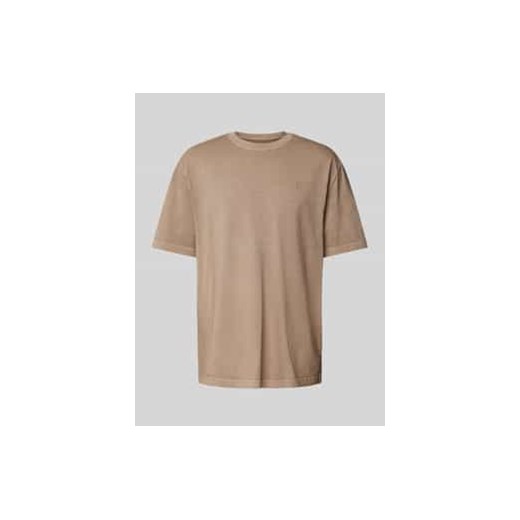 T-shirt z detalem z logo ze sklepu Peek&Cloppenburg  w kategorii T-shirty męskie - zdjęcie 177851382