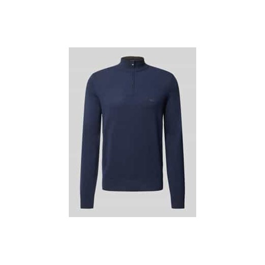 Sweter z dzianiny ze stójką model ‘Emarlo’ ze sklepu Peek&Cloppenburg  w kategorii Swetry męskie - zdjęcie 177851384