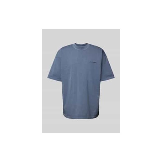 T-shirt o kroju oversized z wyhaftowanym logo ze sklepu Peek&Cloppenburg  w kategorii T-shirty męskie - zdjęcie 177851464