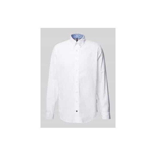 Koszula casualowa o kroju modern fit z kołnierzykiem typu button down ze sklepu Peek&Cloppenburg  w kategorii Koszule męskie - zdjęcie 177851493