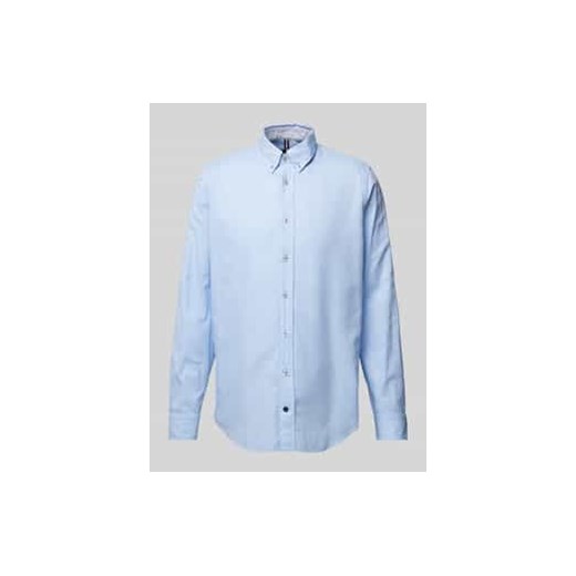 Koszula casualowa o kroju modern fit z kołnierzykiem typu button down ze sklepu Peek&Cloppenburg  w kategorii Koszule męskie - zdjęcie 177851562