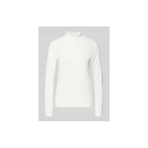 Bluzka o kroju slim fit z długim rękawem i półgolfem ze sklepu Peek&Cloppenburg  w kategorii Bluzki damskie - zdjęcie 177851613