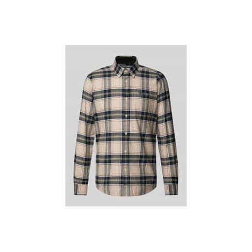 Koszula casualowa o kroju tailored fit z kołnierzykiem typu button down model ‘Betsom’ ze sklepu Peek&Cloppenburg  w kategorii Koszule męskie - zdjęcie 177851622