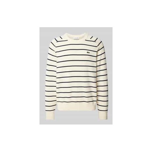 Sweter z dzianiny z naszywką z logo ze sklepu Peek&Cloppenburg  w kategorii Swetry męskie - zdjęcie 177851853