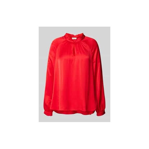 Bluzka z elastycznym brzegiem ze sklepu Peek&Cloppenburg  w kategorii Bluzki damskie - zdjęcie 177852132
