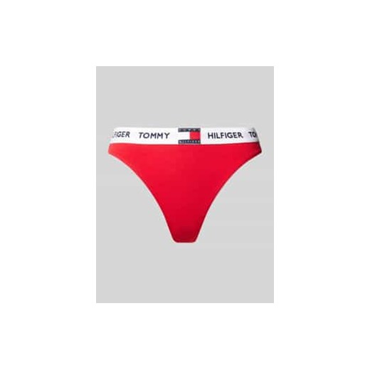 Stringi z elastycznym pasem z logo ze sklepu Peek&Cloppenburg  w kategorii Majtki damskie - zdjęcie 177852234
