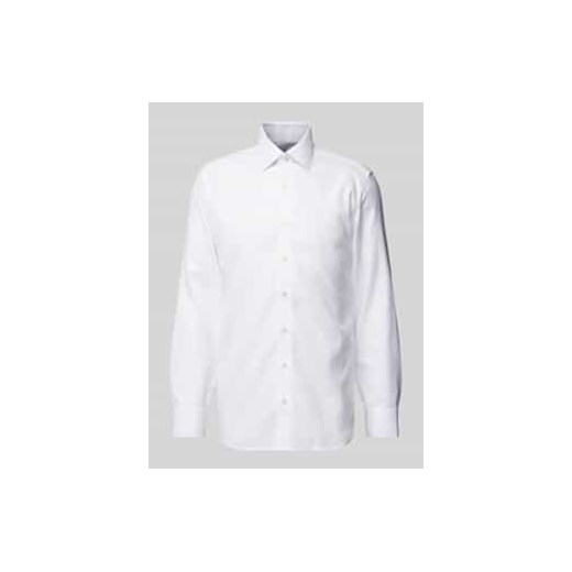Koszula biznesowa o kroju slim fit z kołnierzykiem typu kent ze sklepu Peek&Cloppenburg  w kategorii Koszule męskie - zdjęcie 177852280