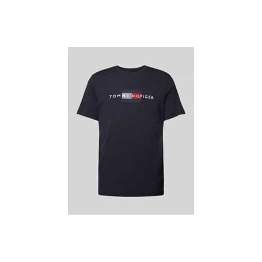 T-shirt z nadrukiem z logo ze sklepu Peek&Cloppenburg  w kategorii T-shirty męskie - zdjęcie 177852294