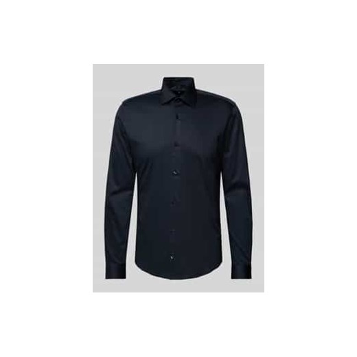 Koszula biznesowa o kroju slim fit z kołnierzykiem typu kent model ‘Pit’ ze sklepu Peek&Cloppenburg  w kategorii Koszule męskie - zdjęcie 177852553