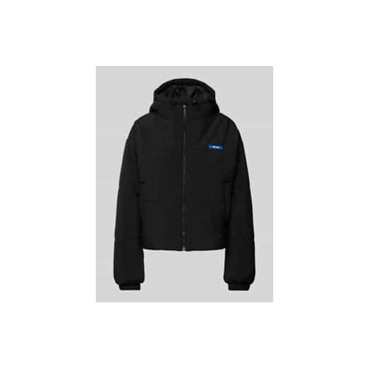 Kurtka pikowana z naszywką z logo model ‘Freya’ Hugo Blue XS wyprzedaż Peek&Cloppenburg