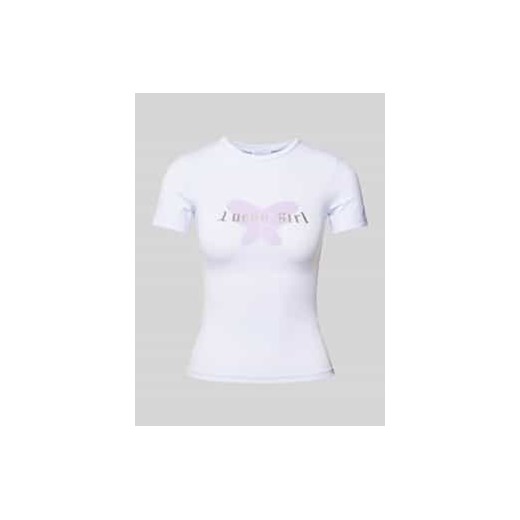 T-shirt z nadrukowanym motywem ze sklepu Peek&Cloppenburg  w kategorii Bluzki damskie - zdjęcie 177852591